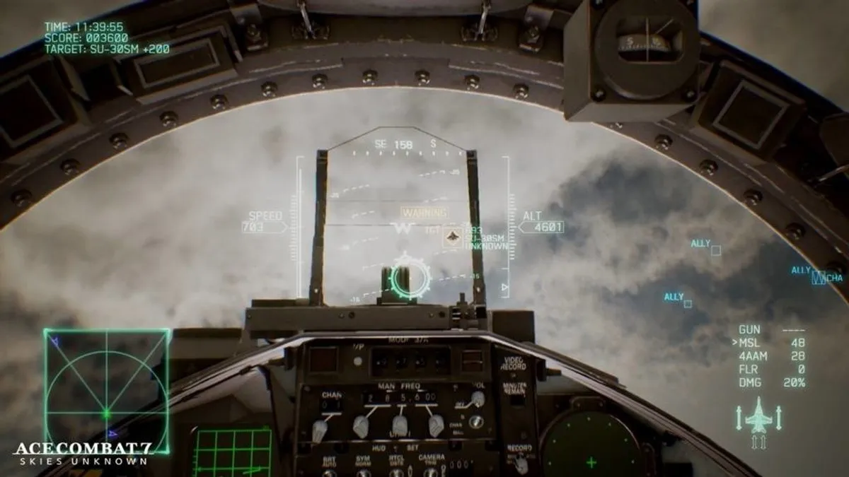 Ace Combat 7 Skies Unknown PS4 VR