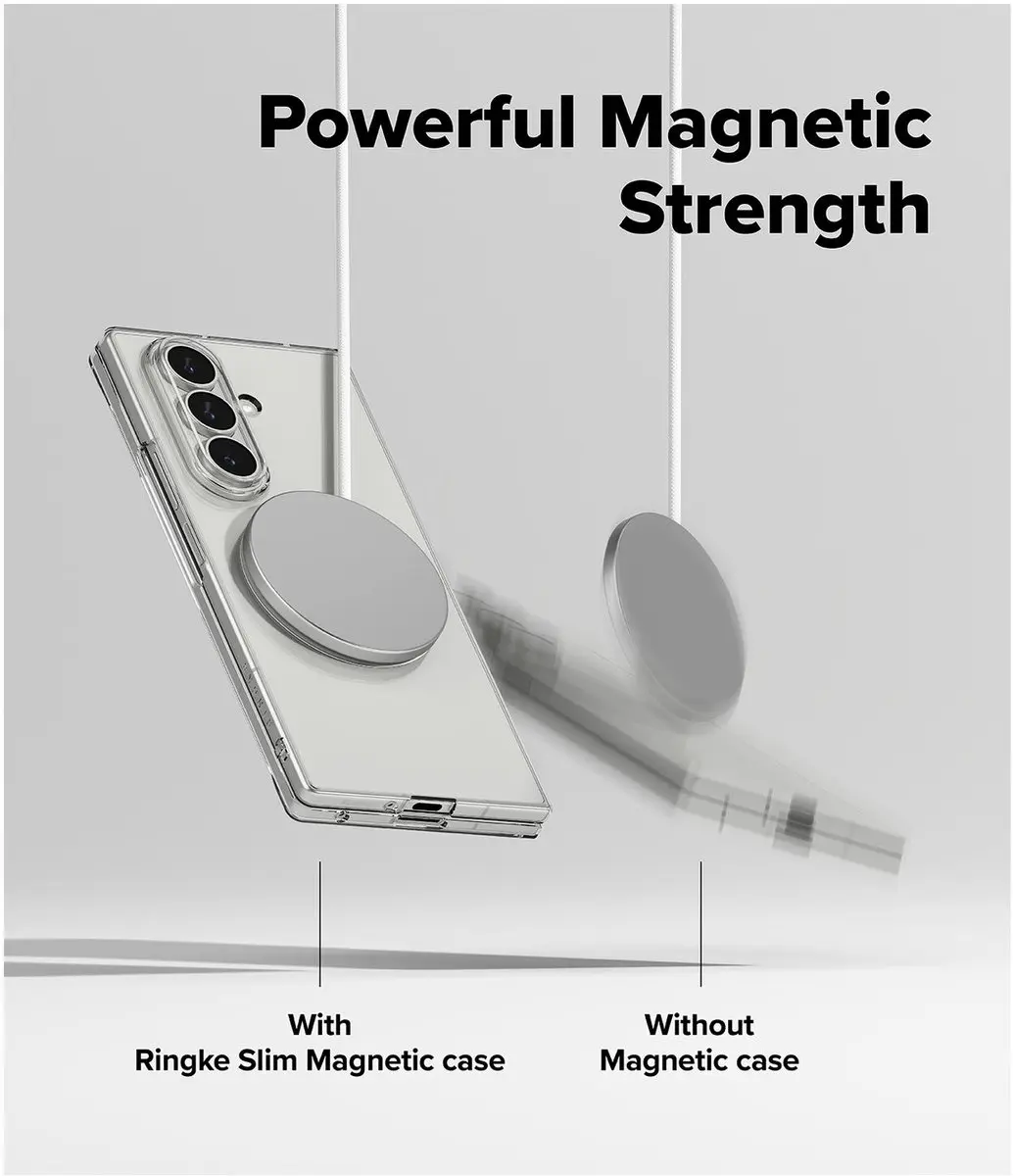 Ringke Slim Magnetic Hoesje Samsung Galaxy Z Fold 7 - Transparant
