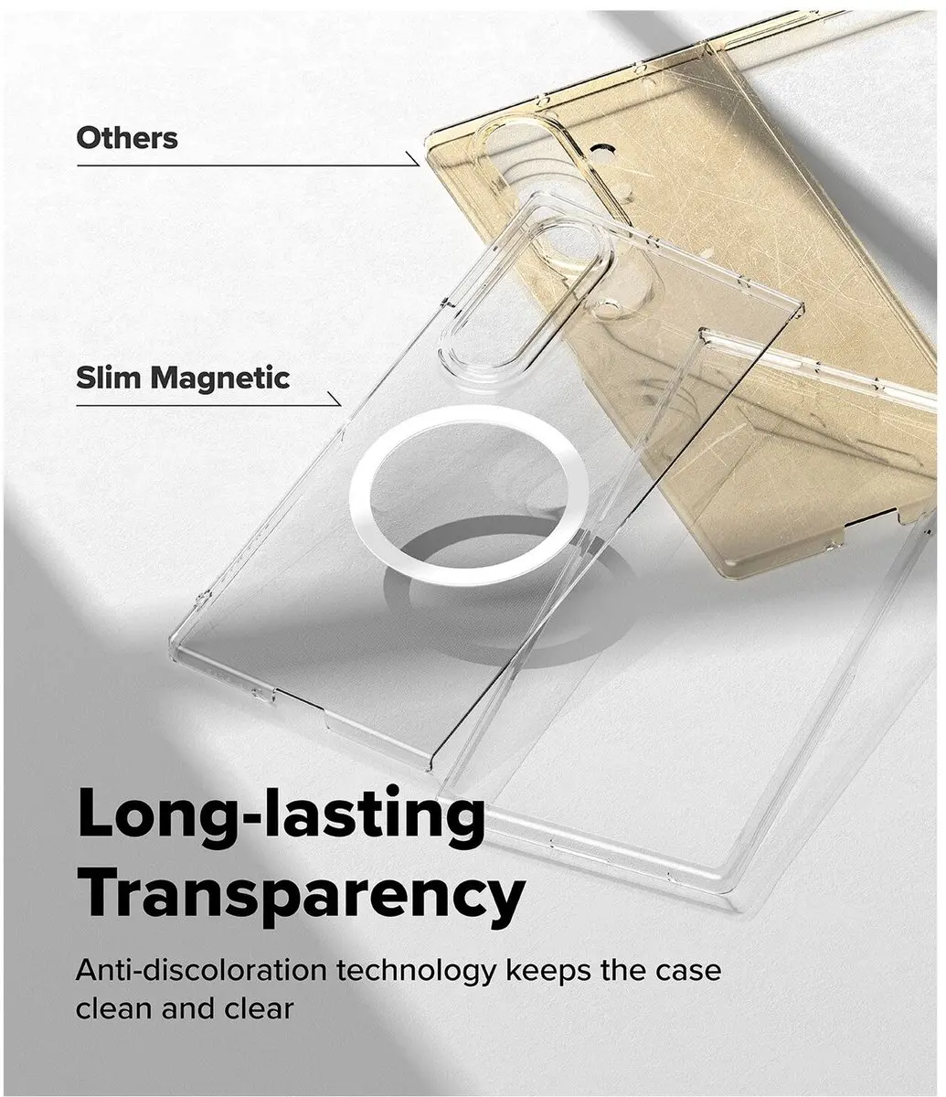 Ringke Slim Magnetic Hoesje Samsung Galaxy Z Fold 7 - Transparant