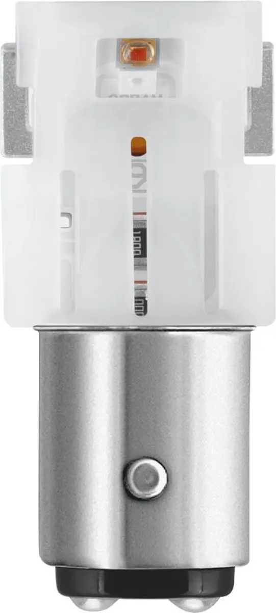Osram LED P21/5W BAY15d 12V - Rood - 2 Stuks