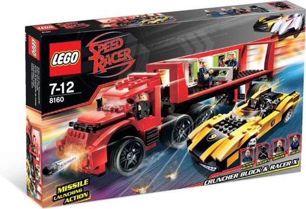 LEGO Speed Racer Cruncher Block & Racer 8160