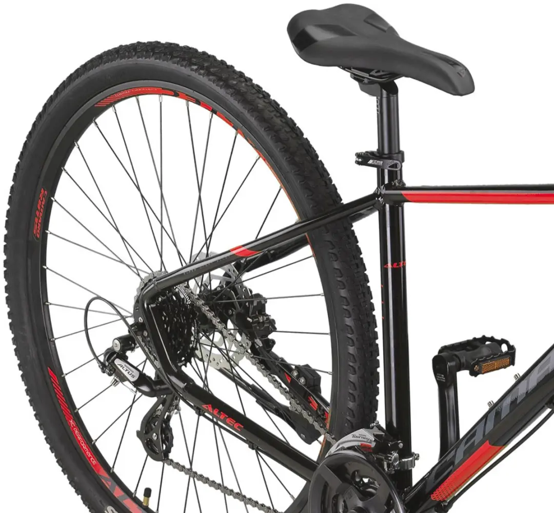 Altec Camaro Hardtail MTB 27.5" - 24 Versnellingen - Hydraulische schijfrem - Zwart/Rood