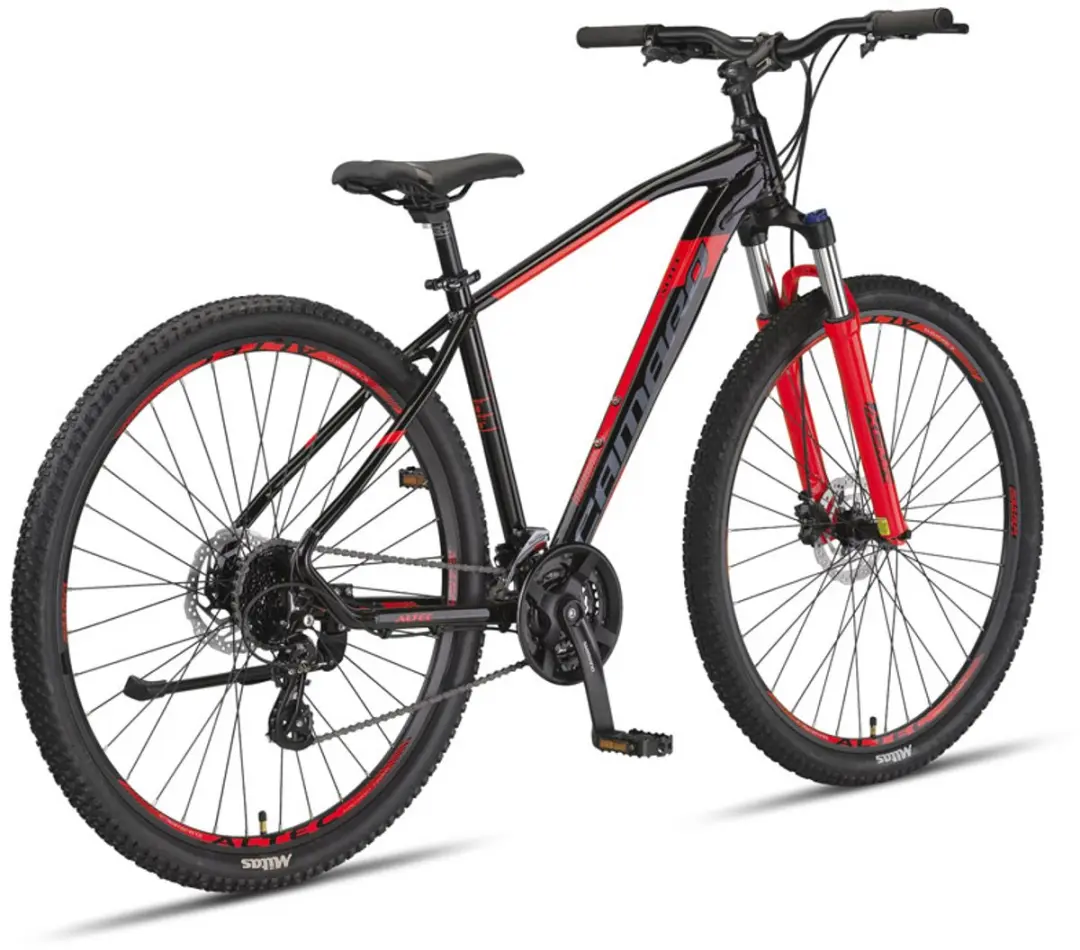 Altec Camaro Hardtail MTB 27.5" - 24 Versnellingen - Hydraulische schijfrem - Zwart/Rood
