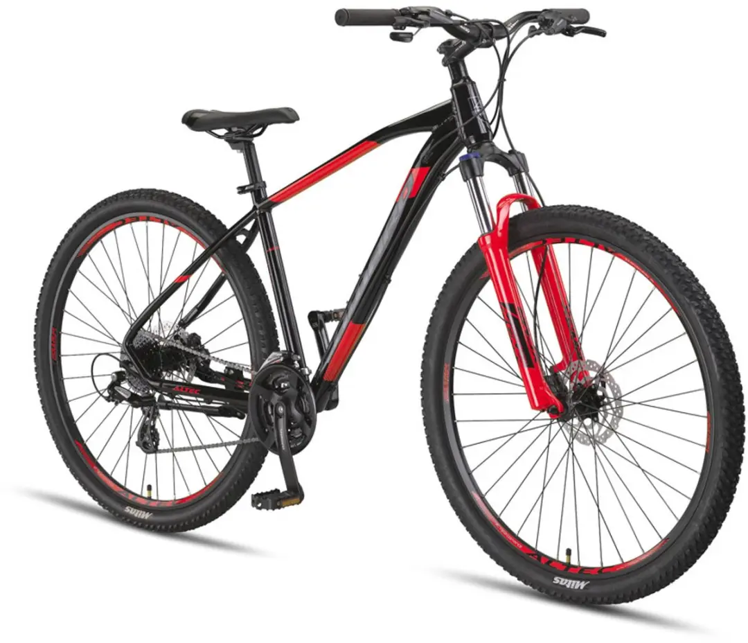 Altec Camaro Hardtail MTB 27.5" - 24 Versnellingen - Hydraulische schijfrem - Zwart/Rood