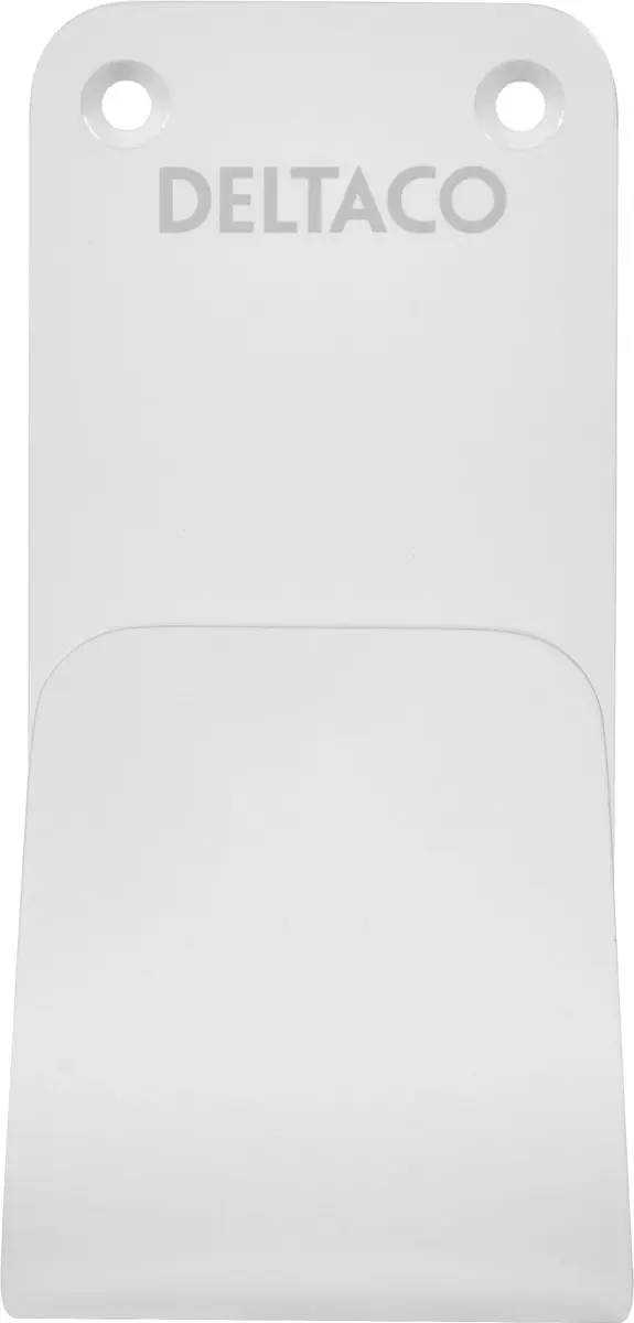 Deltaco EV-5116 Kabelhouder Wand - Metaal - Wit