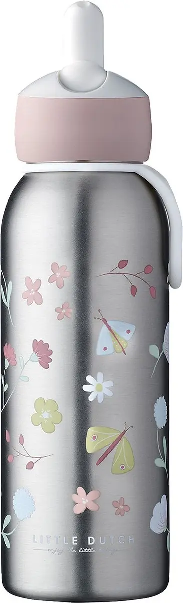 Mepal Campus Little Dutch Isoleerfles 350ml - 12u Koud/4u Warm - Flowers & Butterflies