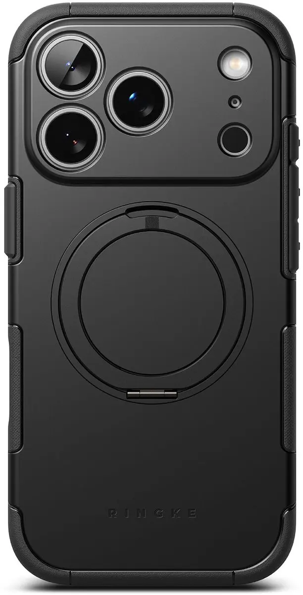 Ringke Hoesje iPhone 17 Pro MagSafe - Rugged Zwart