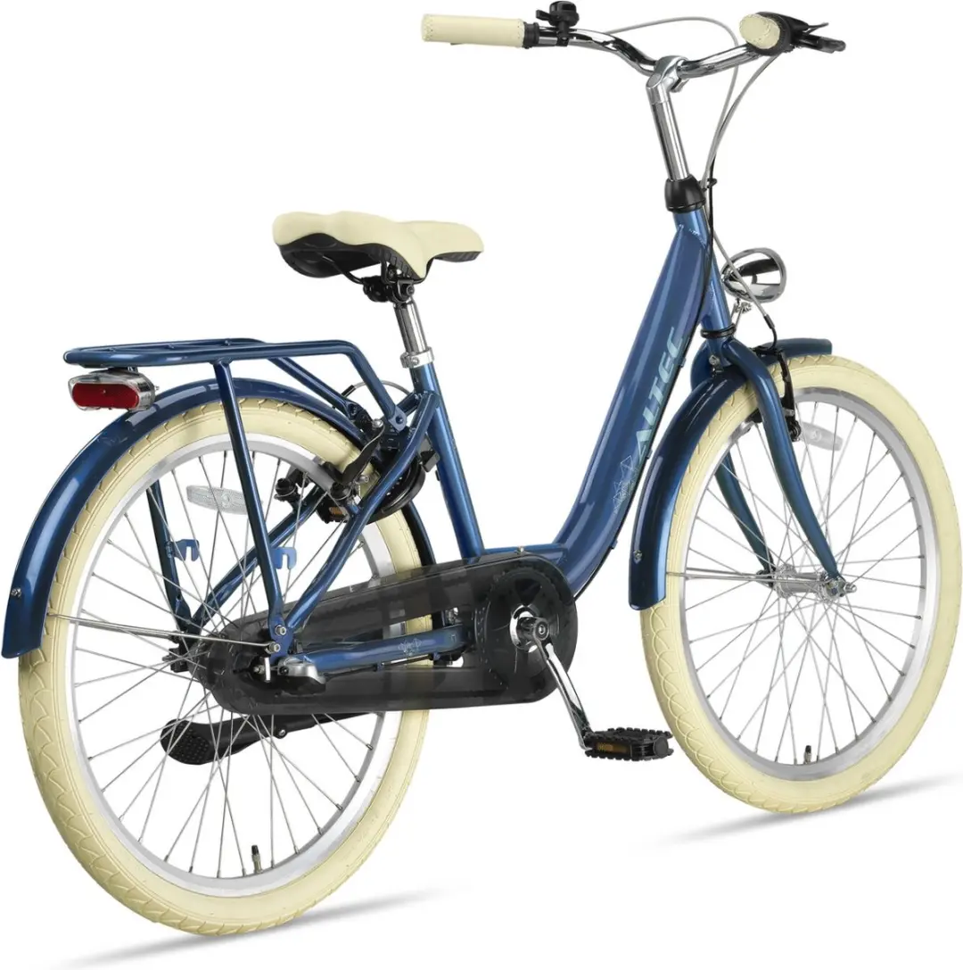 Altec Tuana Kinderfiets 24" Meisjes - 3 Versnellingen - Azure