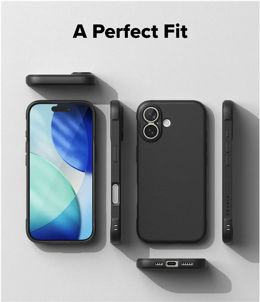 Ringke Onyx Magnetic Hoesje iPhone 17 - MagSafe/Qi2 - Zwart