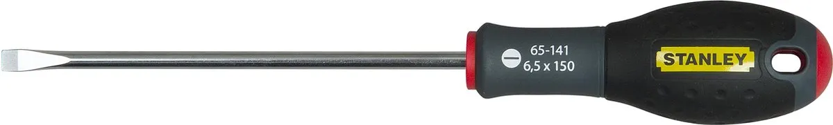 Stanley FatMax Schroevendraaier 6,5x150mm SL - Geel