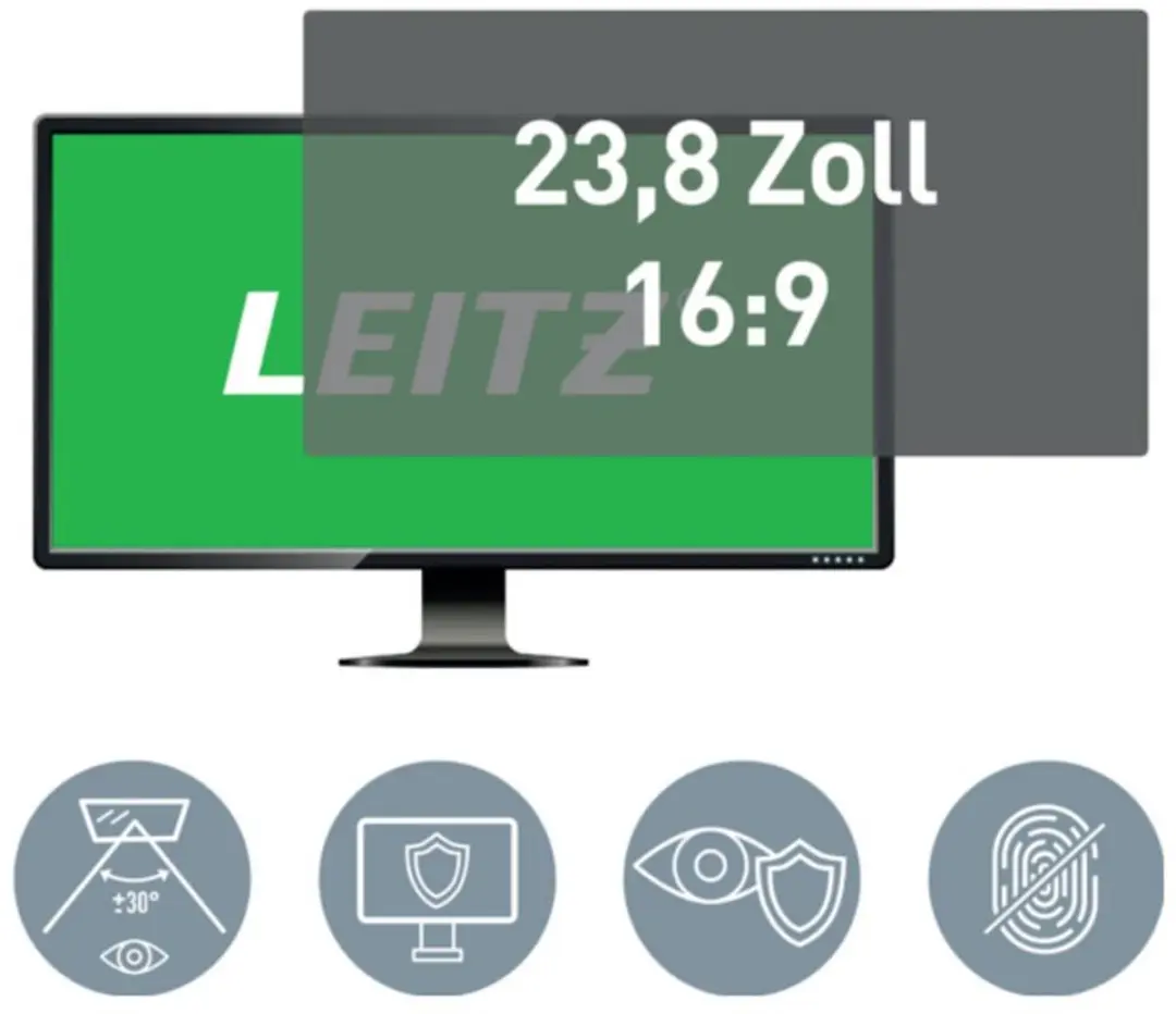 Leitz Privacyfilter 69010000 - 60,5cm 16:9