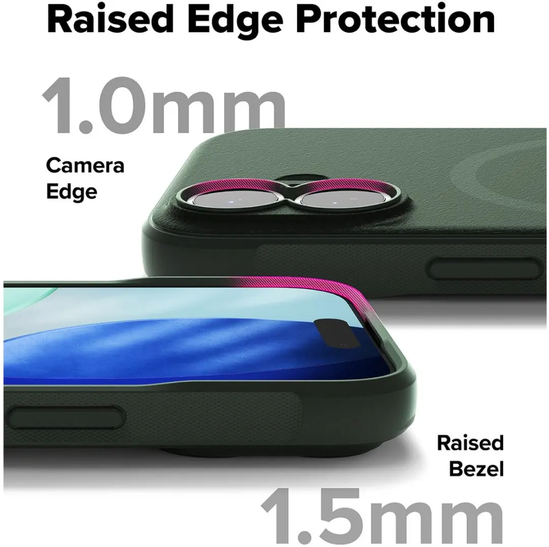 Ringke Onyx Magnetic Hoesje iPhone 17 - Groen