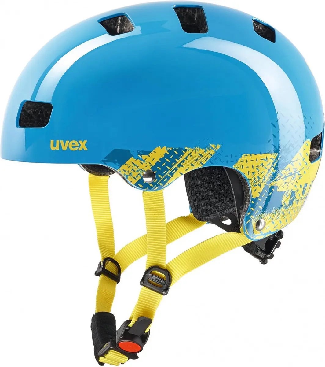 Uvex Kid 3 Fietshelm - 51-55cm - Blackout Blue