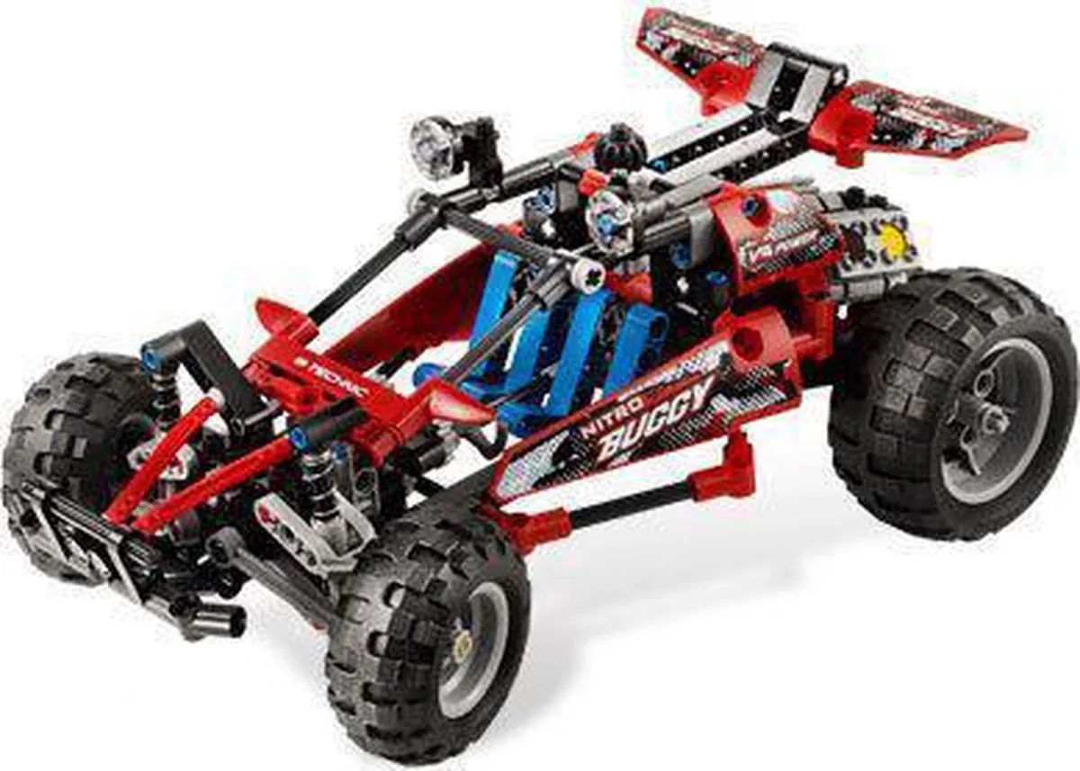 LEGO Technic Buggy 8048 - 314 Stukken - Blauw/Rood/Zwart