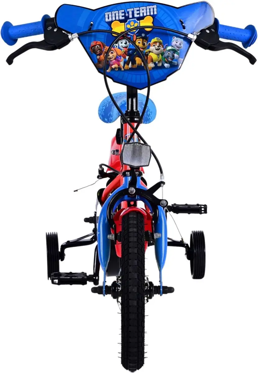 Volare Paw Patrol Kinderfiets 12 inch - Rood/Blauw/Geel