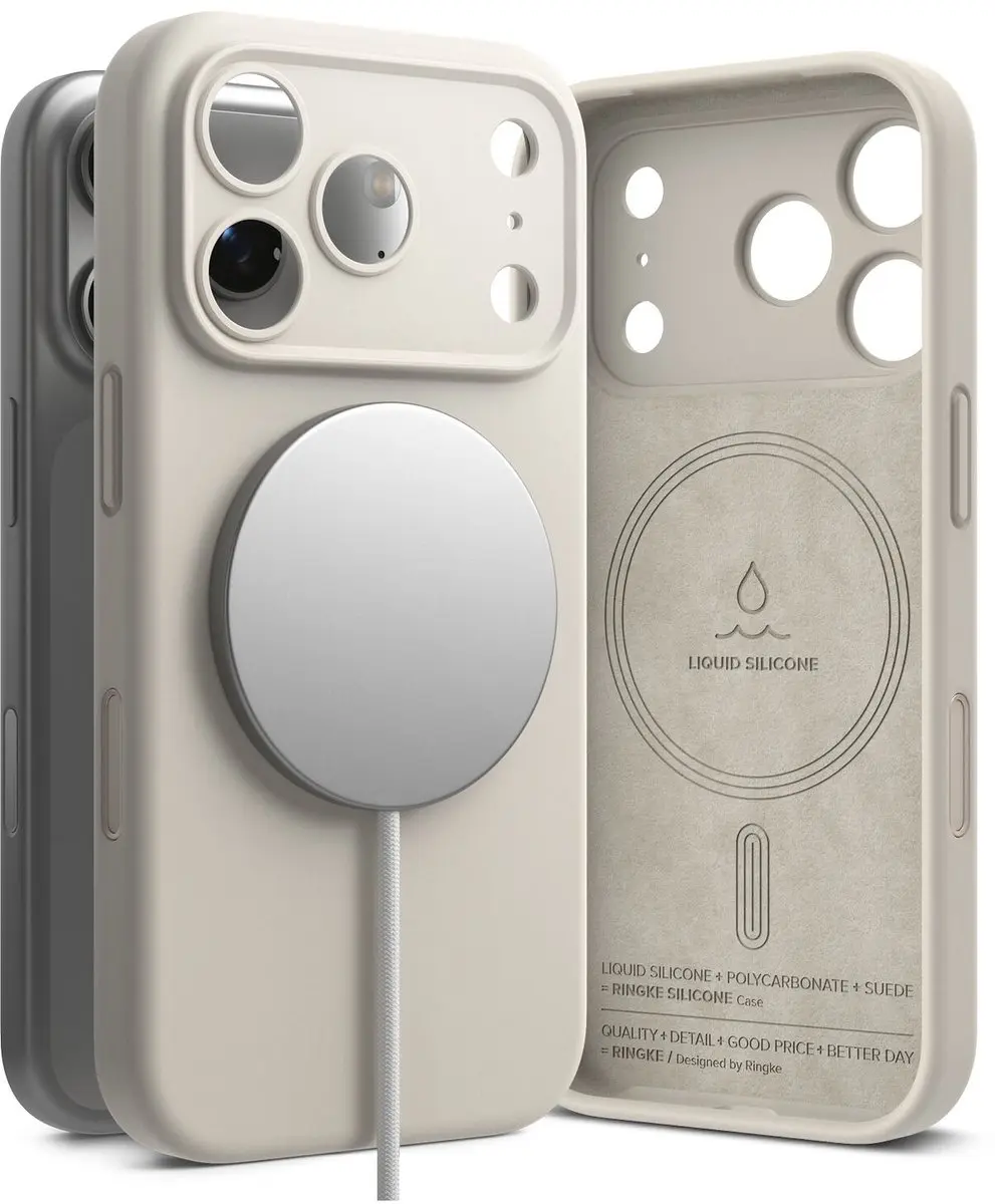 Ringke Silicone MagSafe Hoesje iPhone 17 Pro