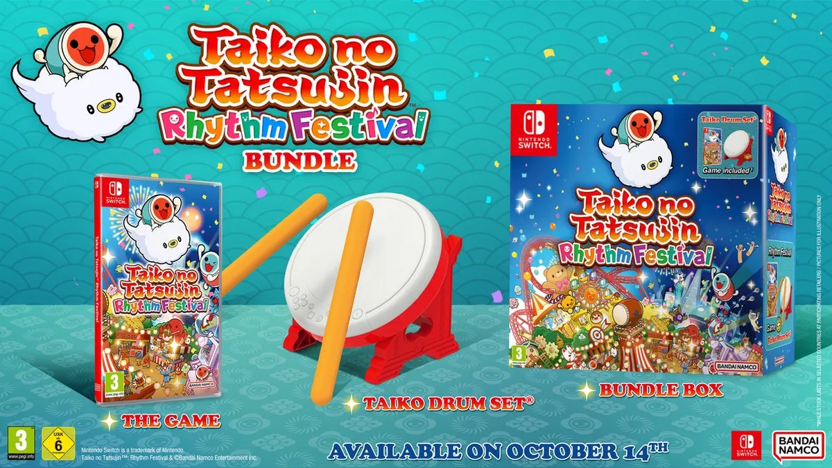 Bandai Namco Taiko no Tatsujin Rhythm Festival - Nintendo Switch