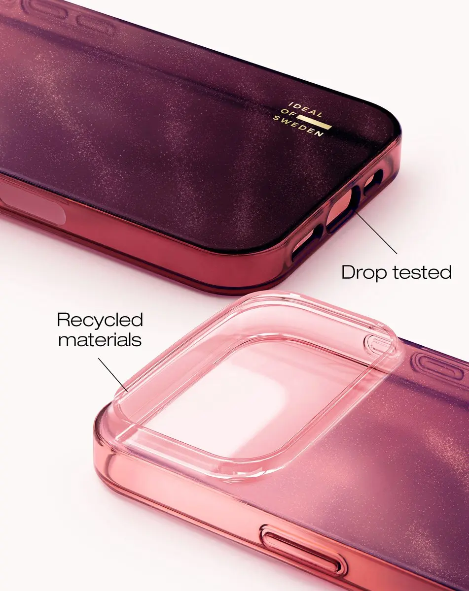 iDeal of Sweden Clear Case iPhone 17 Pro Max - Cherry Lacquer - afbeelding 3 van 4