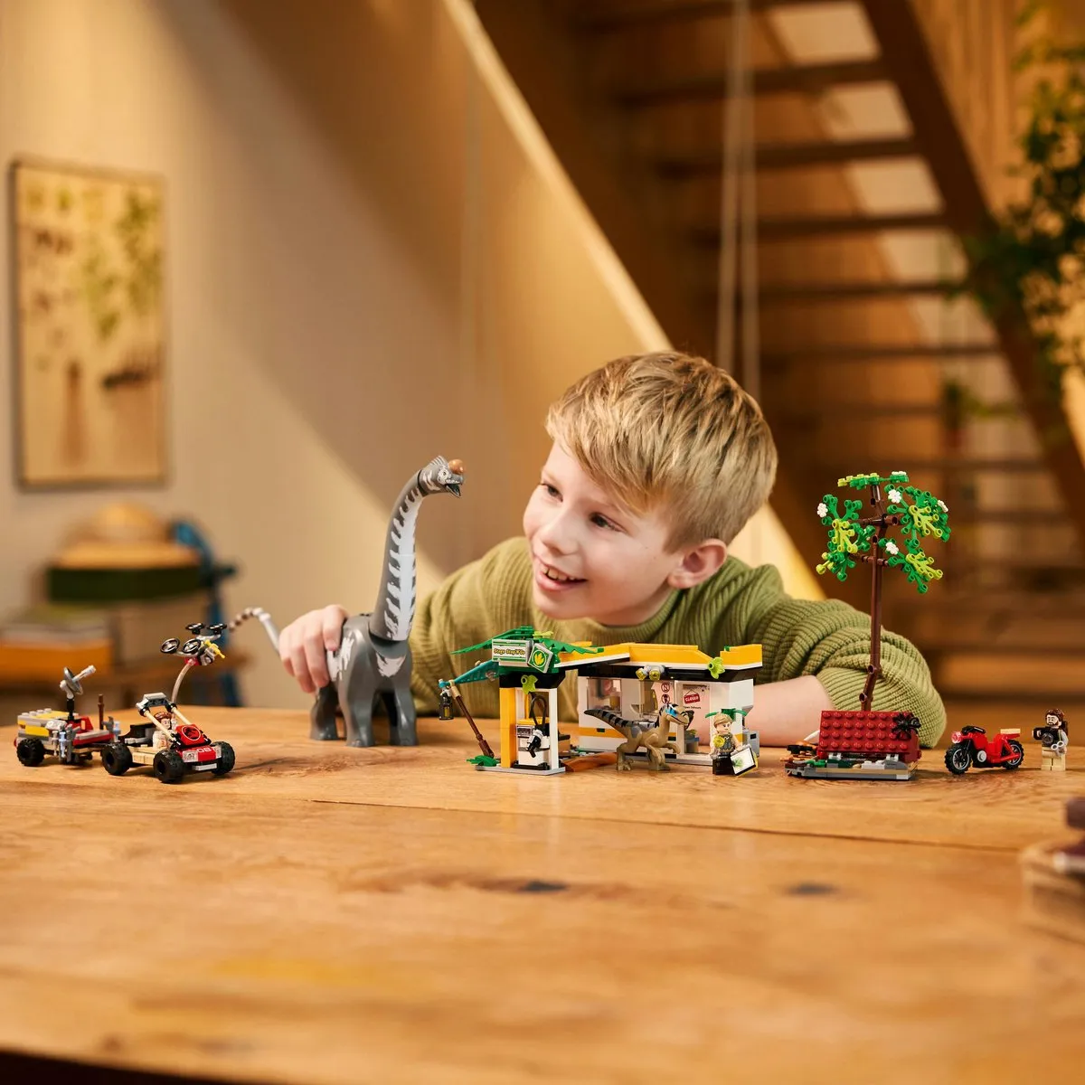 LEGO Jurassic World Raptor & Titanosaurus 76973 - 582 Stukken - Multicolor - afbeelding 4 van 6