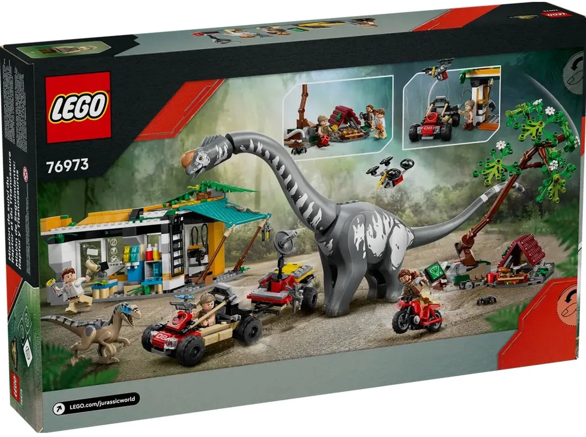 LEGO Jurassic World Raptor & Titanosaurus 76973 - 582 Stukken - Multicolor - afbeelding 6 van 6