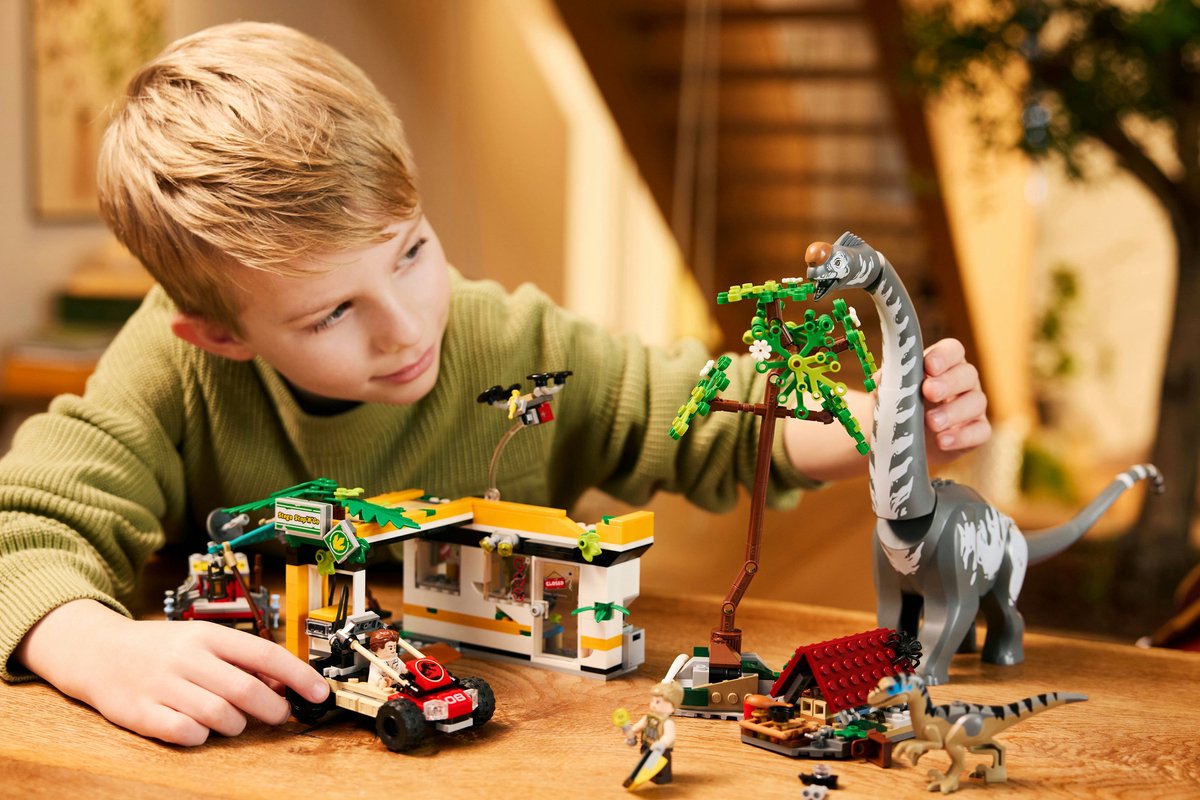 LEGO® Jurassic World Raptor en Titanosaurus Opsporingsmissie - 76973