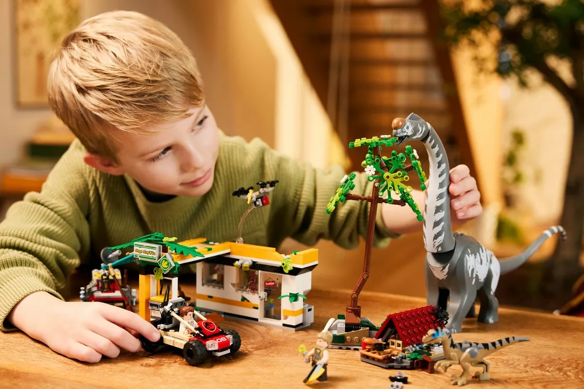 LEGO Jurassic World Raptor & Titanosaurus 76973 - 582 Stukken - Multicolor - afbeelding 2 van 6