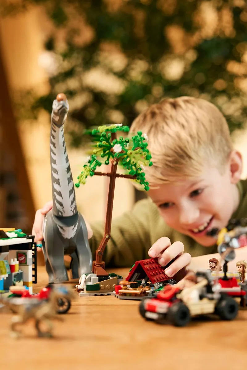 LEGO Jurassic World Raptor & Titanosaurus 76973 - 582 Stukken - Multicolor - afbeelding 5 van 6