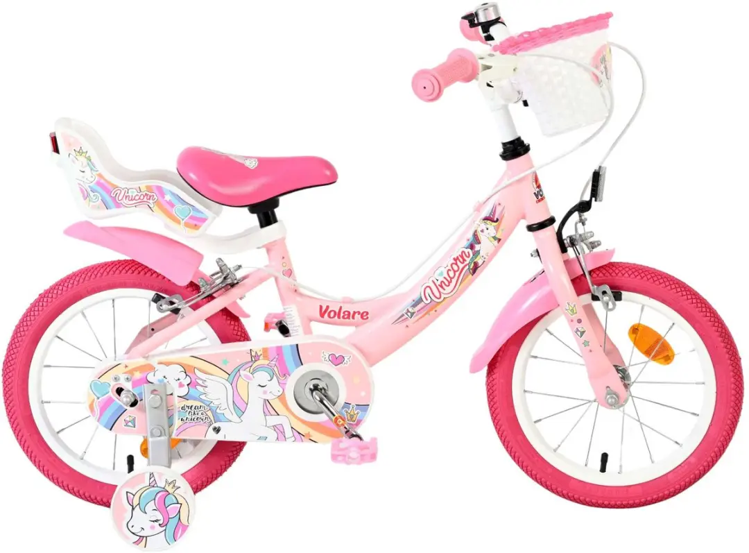 Volare Unicorn Kinderfiets 14"