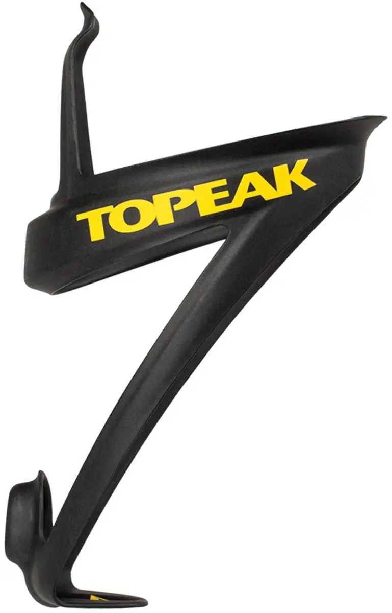 Topeak Shuttle Z Carbon Bidonhouder - Zwart/Geel