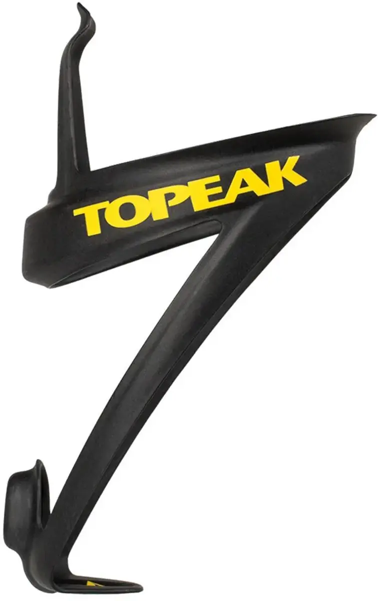 Topeak Shuttle Z Carbon Bidonhouder - Zwart/Geel