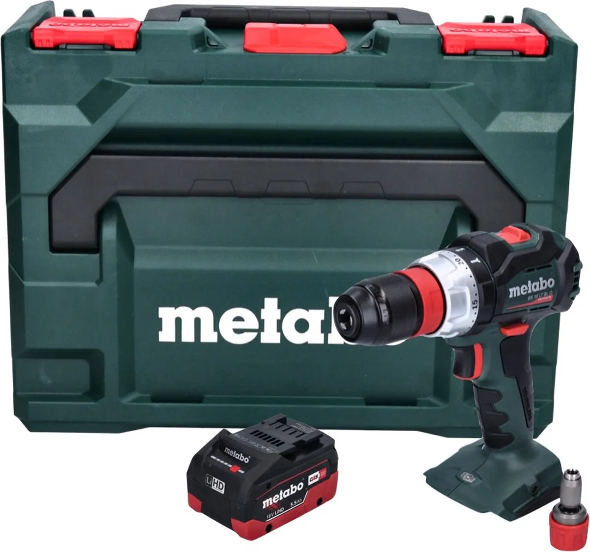 Metabo BS 18 LT BL Q Accuboormachine 75Nm - 23 standen - 1x 5,5Ah accu