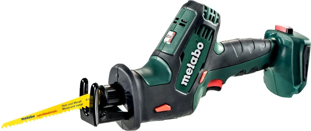 Metabo SSE 18 LTX Compact Reciprozaag 18V - 1x 4,0Ah Accu