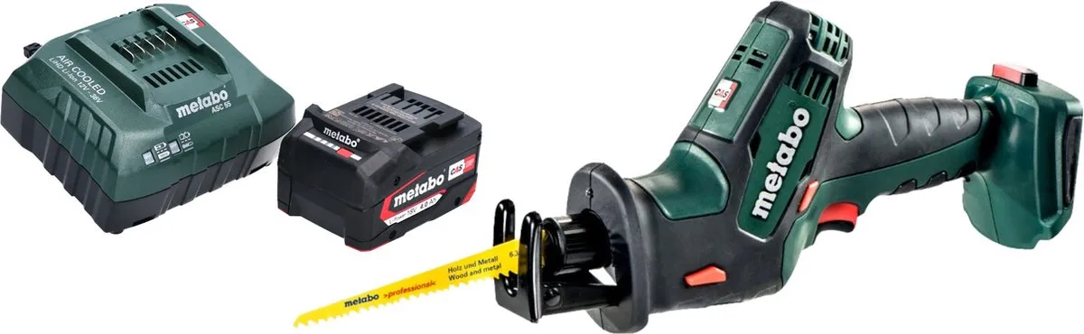 Metabo SSE 18 LTX Compact Reciprozaag 18V