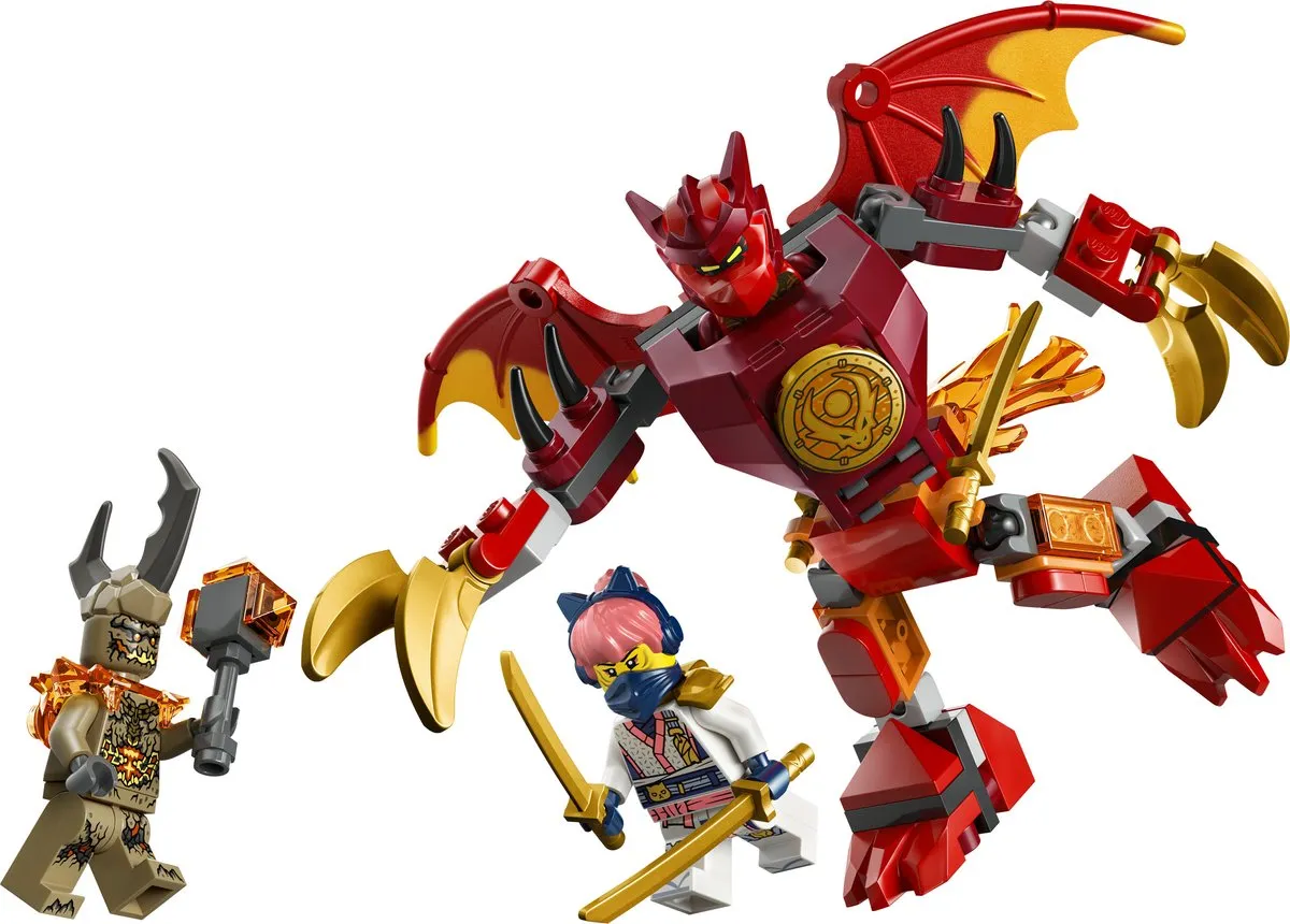 LEGO Ninjago Kai Drakenmecha Strijdpakket 71851 - 3 Minifiguren