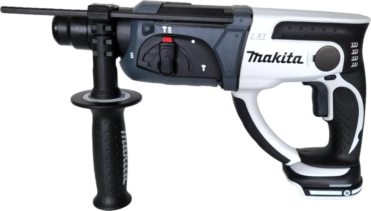 Makita DHR 202 ZKW accuboormachine 18 V 20 mm 2,0 J wit + koffer - zonder accu, zonder oplader