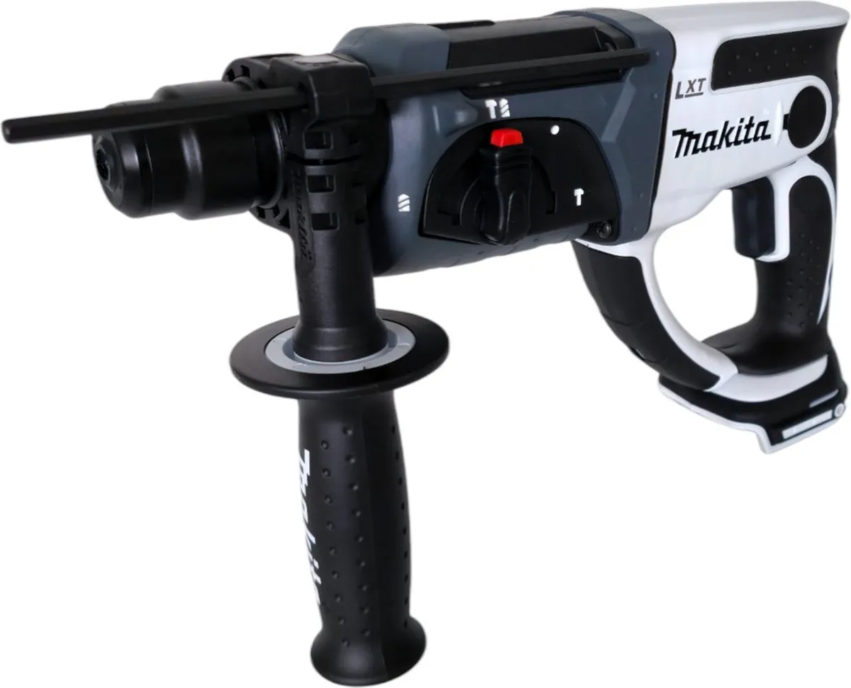 Makita DHR 202 ZKW accuboormachine 18 V 20 mm 2,0 J wit + koffer - zonder accu, zonder oplader