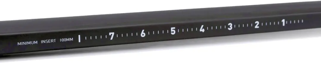 Cube Litening Aero Air UCI Setback Zadelpen 400mm - Zwart