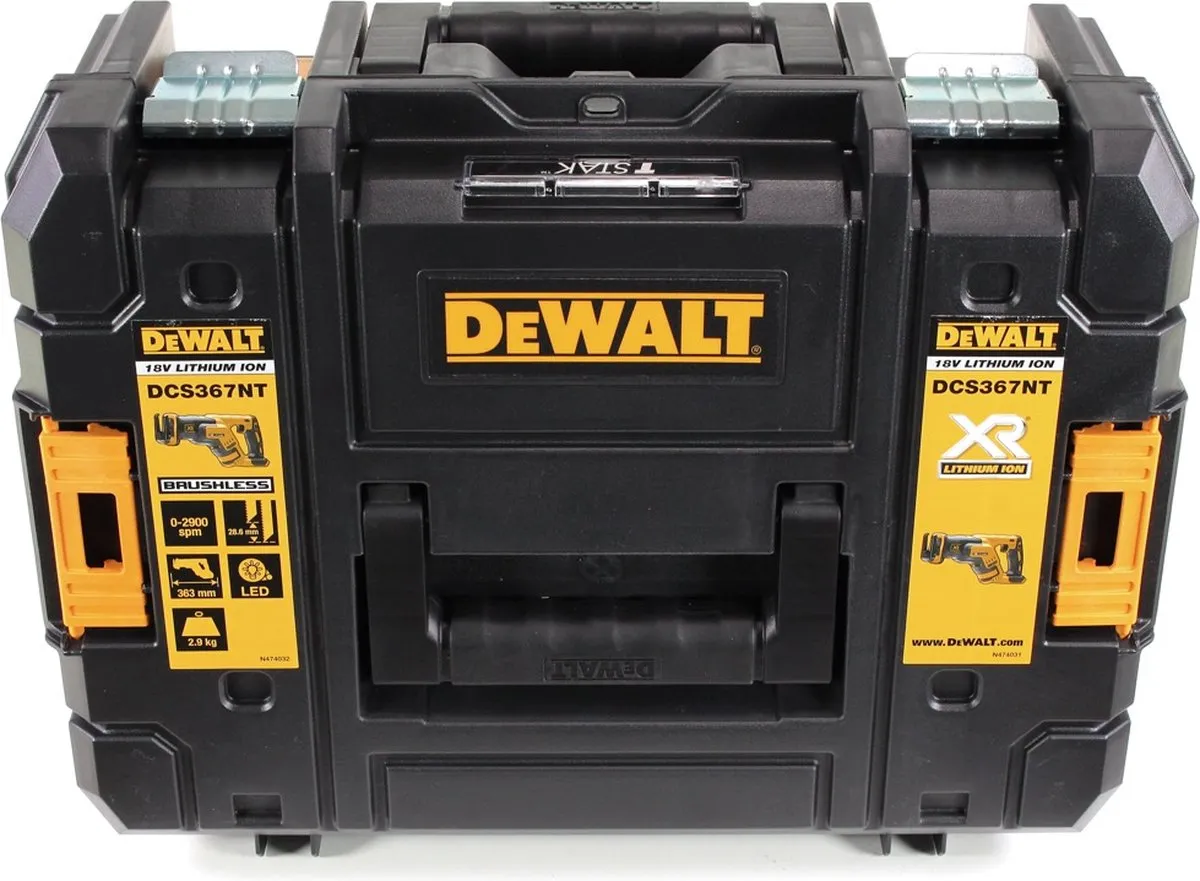 DeWalt DCS367D2 Reciprozaag 18V - 2x 2,0Ah Accu + Lader - afbeelding 2 van 5