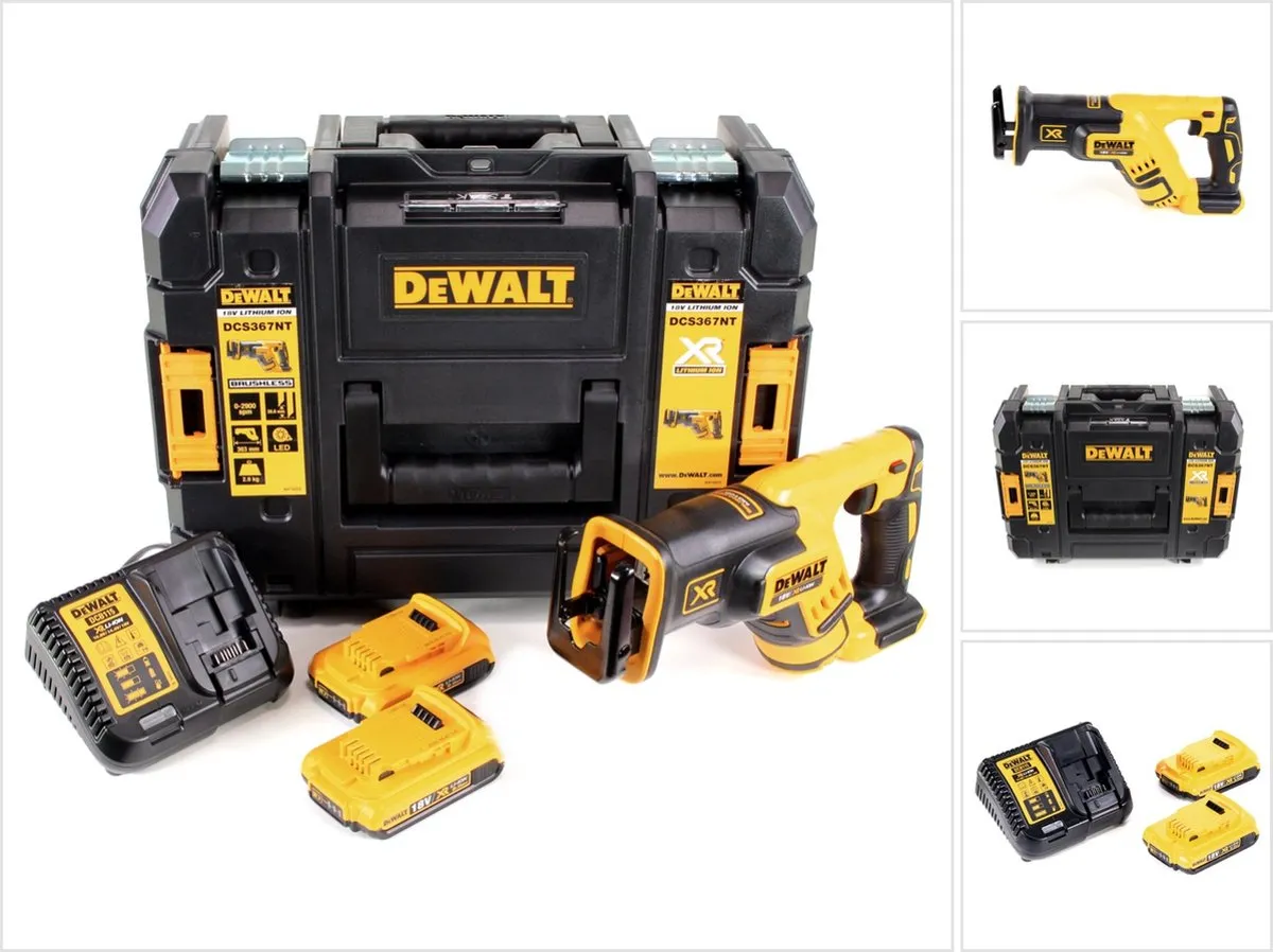 DeWalt DCS367D2 Reciprozaag 18V