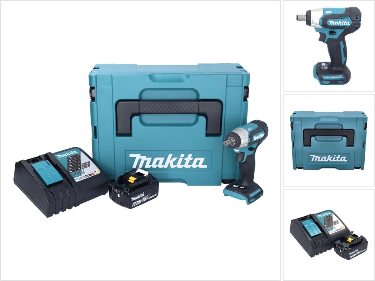 Makita DTW 181 RG1J Slagmoersleutel 18V 210Nm