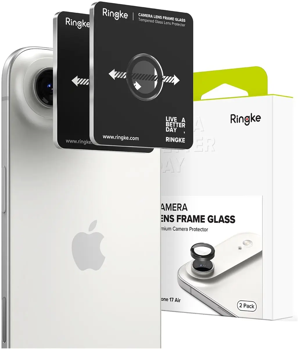 Ringke Frame Glass Camera Beschermer iPhone Air