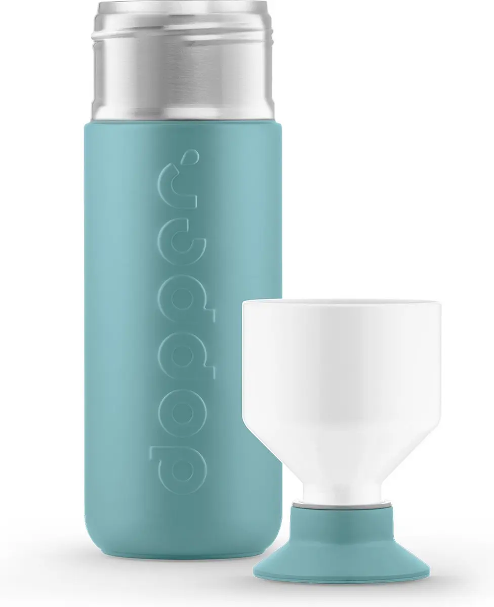 Dopper Insulated 580ml Drinkfles - Bottlenose Blue