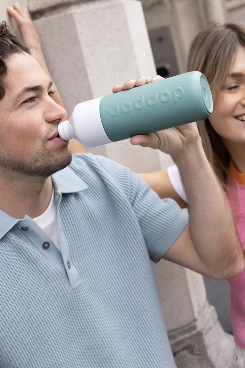 Dopper Insulated 580ml Drinkfles - Bottlenose Blue