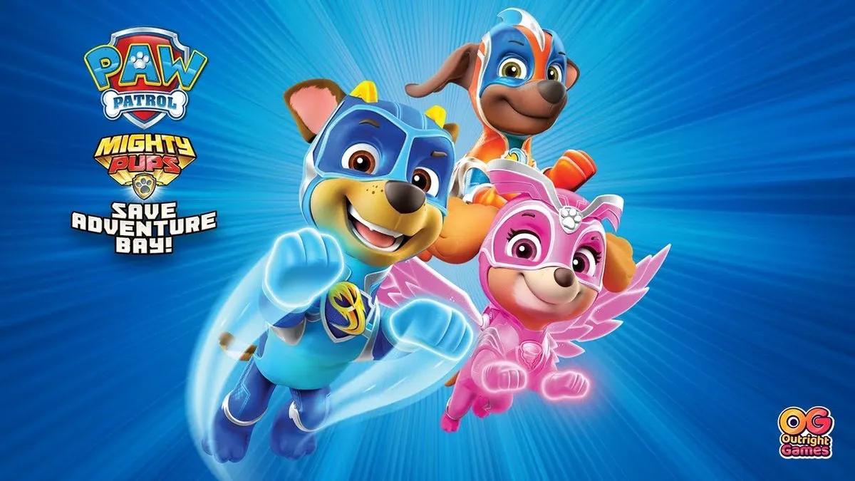 Paw Patrol Mighty Pups Save Adventure Bay - Nintendo Switch