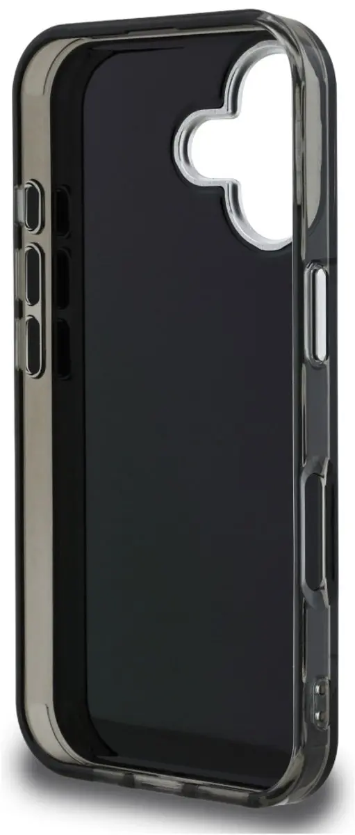 Karl Lagerfeld Choupette & Logo Hoes iPhone 16 - MagSafe - Zwart