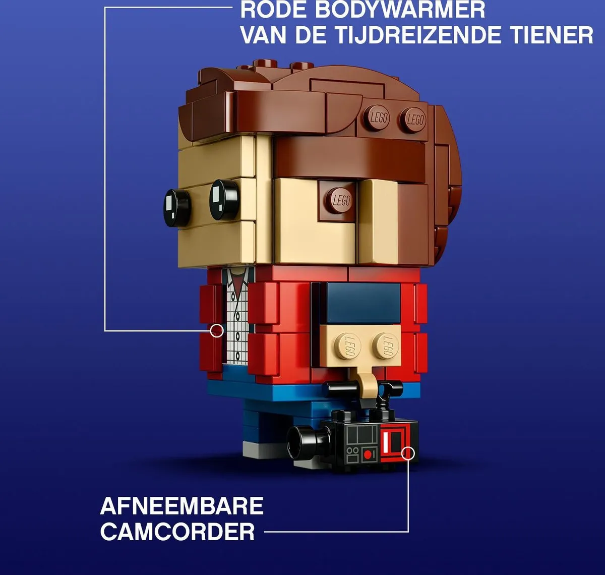 LEGO BrickHeadz Marty McFly & Doc Brown 41611 - 240 Stukken - afbeelding 6 van 6