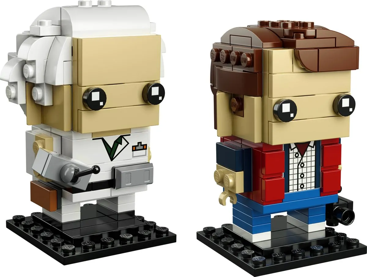 LEGO BrickHeadz Marty McFly & Doc Brown 41611 - 240 Stukken