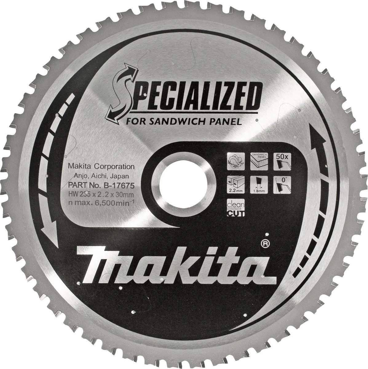Makita B-17697 Cirkelzaagblad 80T