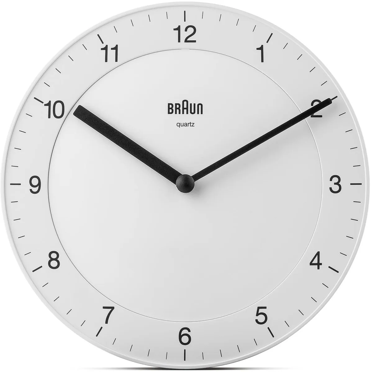 Braun BC06W Wandklok Wit