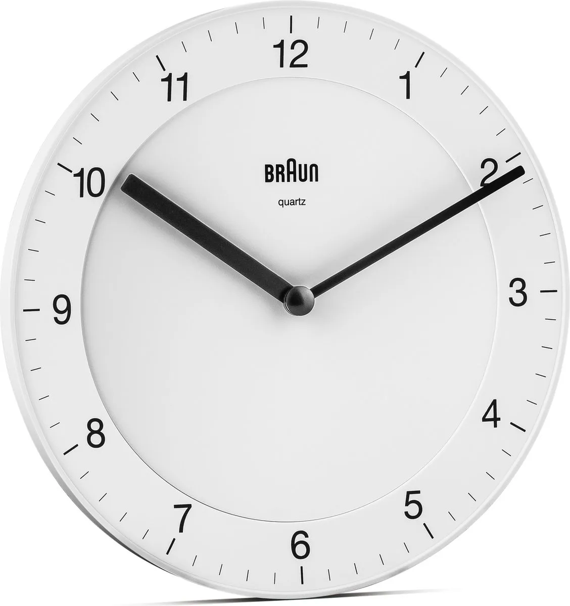 Braun BC06W Wandklok Wit